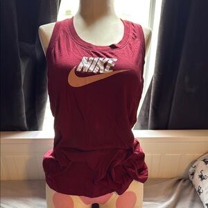Nike Women's Red Tank Top